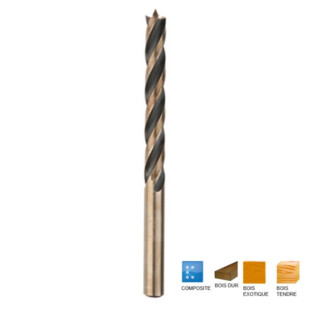 Mèche bois 4 pointes pro Diager