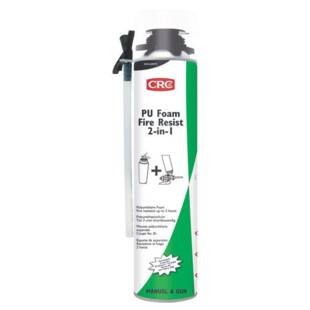 MOUSSE POLYURETHANE PU FOAM FIRE RESIST 2-IN-1 750 ML Crc Industries France