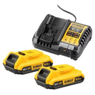 Pack batteries + chargeur 18v XR Dewalt
