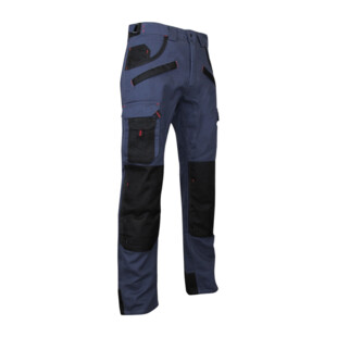 Pantalon Briquet bleu/noir Lma Lebeurre