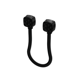 Passe-câble applique noir - Gamme INTOM Sewosy