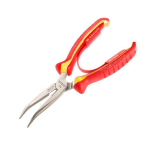 PINCE A BEC DEMI-ROND COUDE ISOLEE 1000V Facom