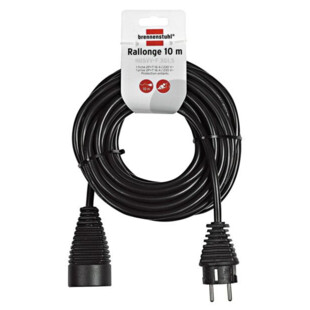 RALLONGE NOIRE H05VV-F 3G1,5 Brennenstuhl S.a.s