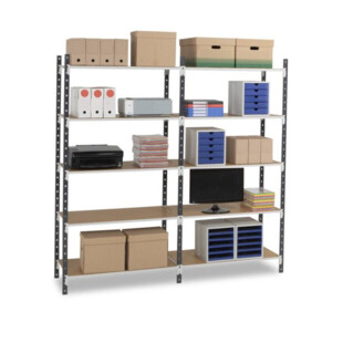 RAYONNAGE TUBULAIRE FLIP (JUSQU'A 233 KG PAR TABLETTE) Manorga