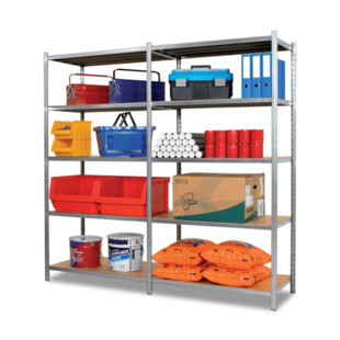 RAYONNAGE TUBULAIRE GALVANISE EPSILINE (JUSQU'A 300 KG PAR TABLETTE) Manorga