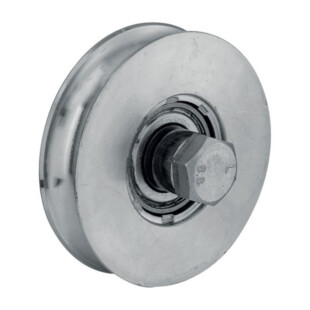 Roue à gorge ronde Combi Arialdo