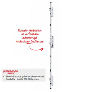 SERRURE ANTIPANIQUE MULTIPOINTS 835P  1 VANTAIL Fuhr