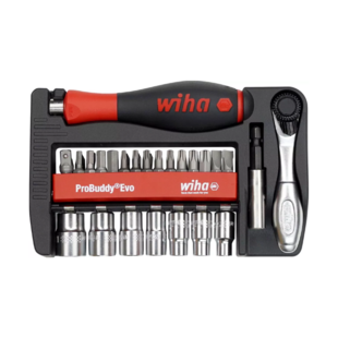 Set PROBUDDY - 40pcs douilles & embouts 1/4 Wiha