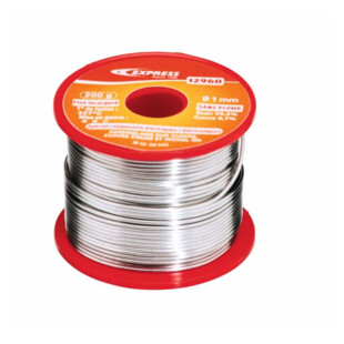 SOUDURE ETAIN POUR ASSEMBLAGE ELECTRONIQUE - 200G - BOBINE Ø 1 MM Guilbert-Express