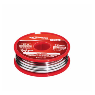 SOUDURE ETAIN POUR ASSEMBLAGE TRAVAUX COURANTS - 80 G - BOBINE Ø 2 MM Guilbert-Express