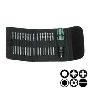 TOURNEVIS MULTILAMES KRAFTFORM KOMPAKT 60 (JEU DE 17) Wera