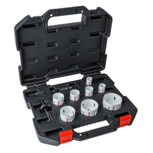 TREPAN BIMETAL ERKO ''ELECTRICIEN'' (COFFRET DE 10 PIECES) Erko