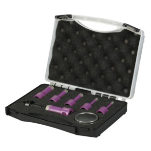 TREPAN DIAMANT A SEC M14 6/8/10/12/18/22MM (COFFRET DE 6) Sidamo