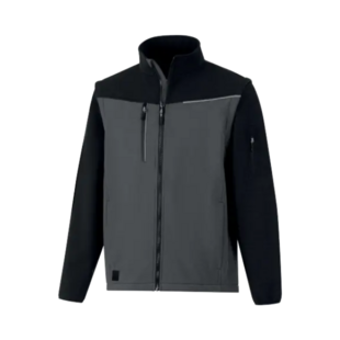 Veste softshell Soccia gris/noir Delta Plus Pro