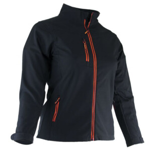 VESTE SOFTSHELL FEMME ALBA NOIR Lma Lebeurre