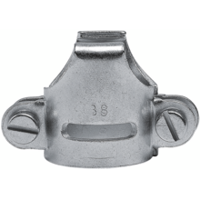 Collier de serrage a griffes zingue