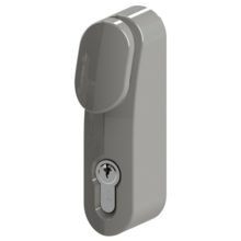 Manoeuvre ext debrayable bouton alu ral 9006 issudom mbo