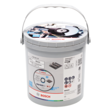 100 disques métal + seau étanche