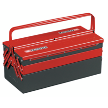 Boite a outils acier 5 compartiments