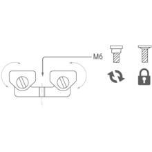 Adaptateur pour tube compatible pince piston tcp et serre joint tcs