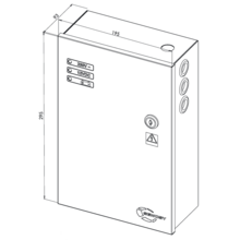 Alimentation en coffret 3 leds