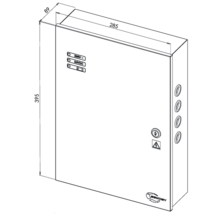 Alimentation en coffret 3 leds