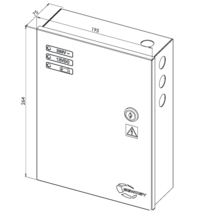 Alimentation en coffret 3 leds