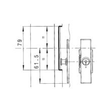 Axe excentrique gorge velox