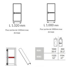 Barre de poussée push oltre
