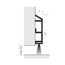 Bas de porte de rénovation