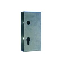 Boitier de serrure acier a crochet