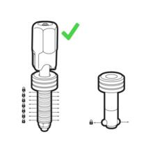 Boulon de fixation pour table de soudage ts