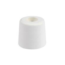 Butée de sol caoutchouc blanc d.30xh.25 mm