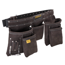 Ceinture porte-outils cuir double