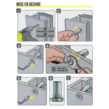 Cheville d'ancrage métal fixalu