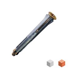 Cheville métallique à cône