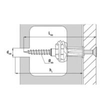 Cheville polypropylène unic