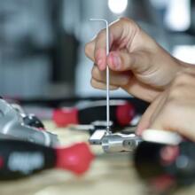 Clé coudée 6 pans tête sphérique