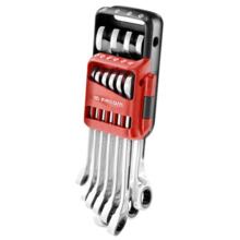 Cle mixte a cliquet 467b 8 a 19 mm (jeu de 10 )