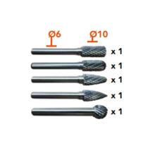 Coffret 5 fraises limes rotatives