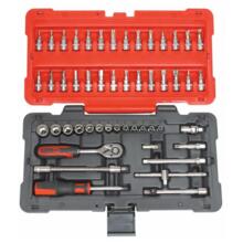 Coffret douilles et accessoires ultimate® 1/4'' (50 pieces)