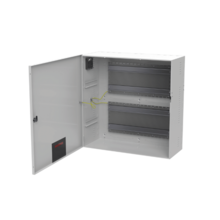 Coffret métal avec autoprotection et ventilateur