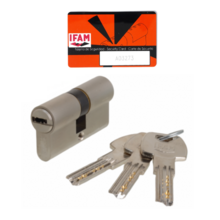 Cylindre double f6 s - s'entrouvrant 3 clés