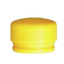 Embout massette sans rebond mi-dur jaune diam 40