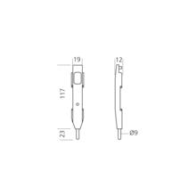 Embout sortie de tringle