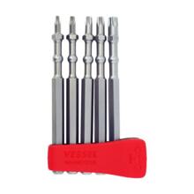 Embouts de vissage impact ball 90mm + etui magnetiseur (etui de 5)