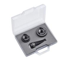 Emporte-pieces toles 3 dents sans butee a billes (coffret plombier)