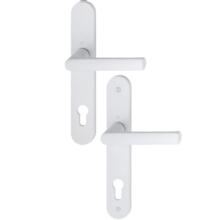 Poignée de porte plaque large  hamburg saillie normale