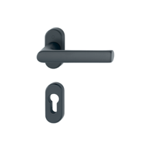 Poignée sur rosace ovale  hamburg