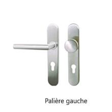 Ensemble inox sur plaque charleston